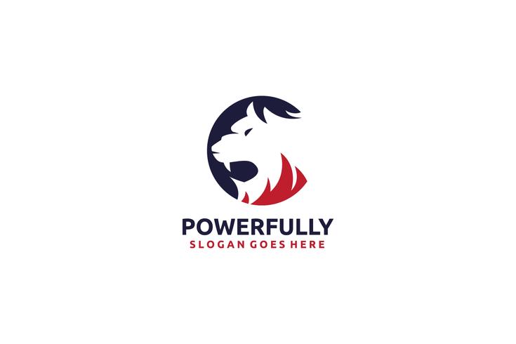 Powerful Tiger Logo vector