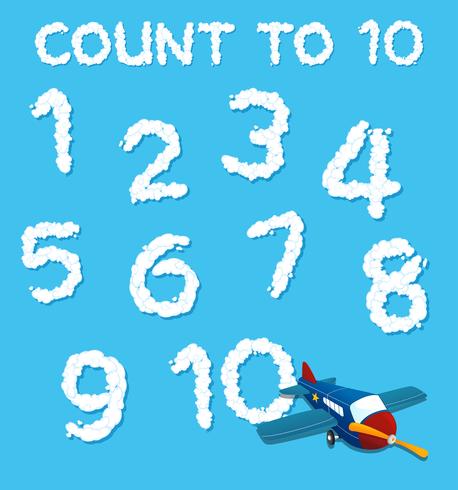 A set of cloud number vector