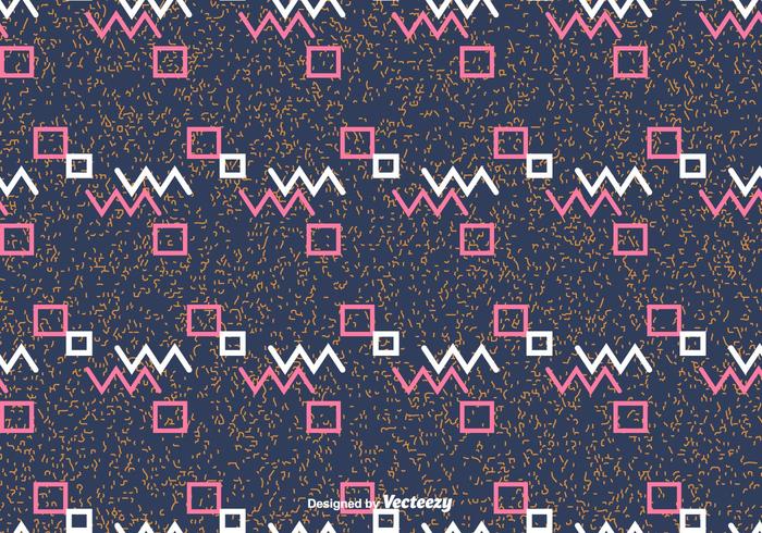 Abstract Geometric Vector Pattern