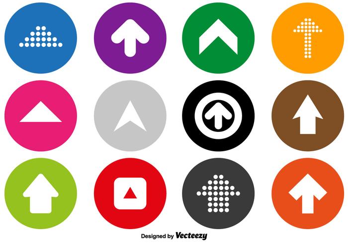 Arrow Icons Vector Set