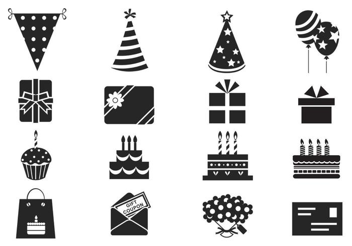 Birthday Vector Symbol Pack