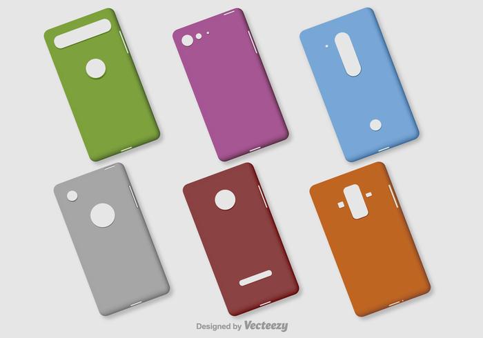 Blank Phone Vector Cases