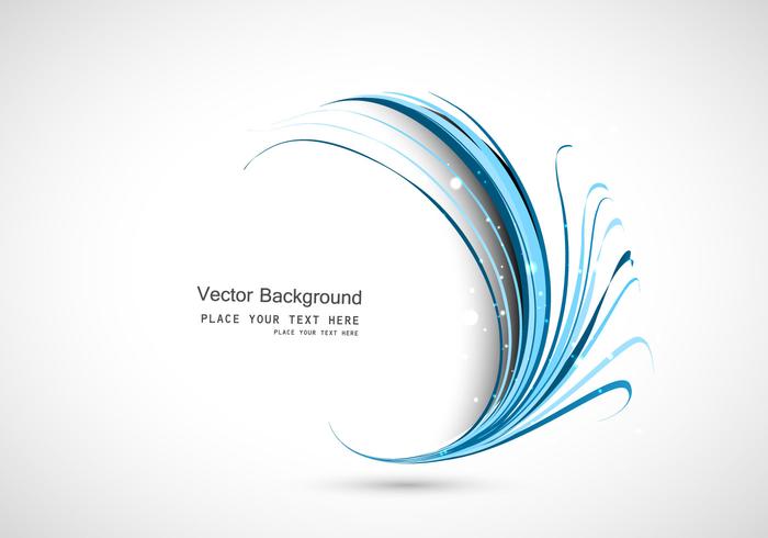 Blue Circle Wave vector