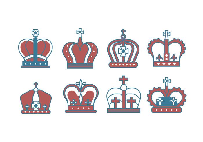 British Crown Vectors