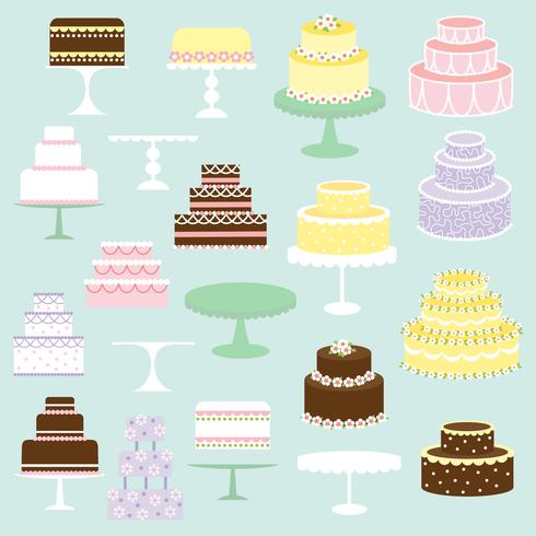 cake clipart vector