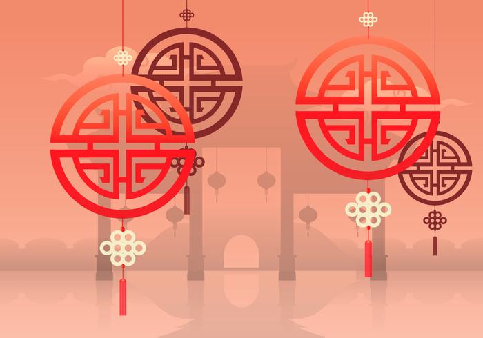 China Town Illustration vector