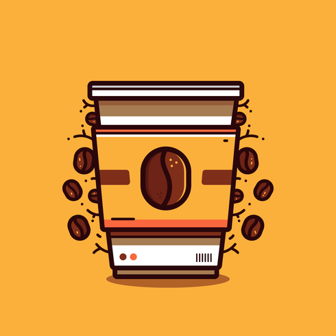 Coffee Clipart Vector 