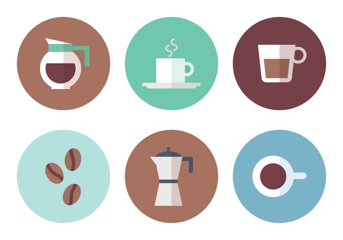 Coffee Element Vector Icons
