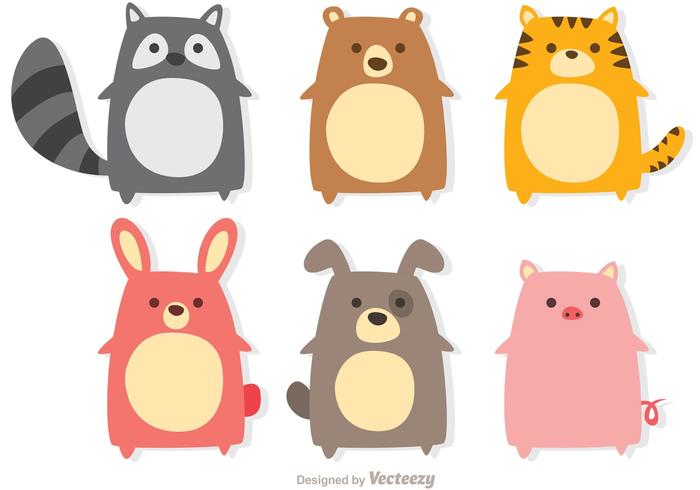 Cute Animals Vectors