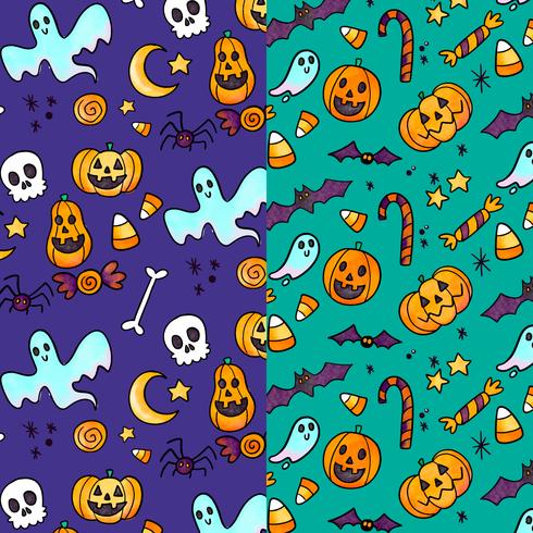 Cute Halloween Pattern vector