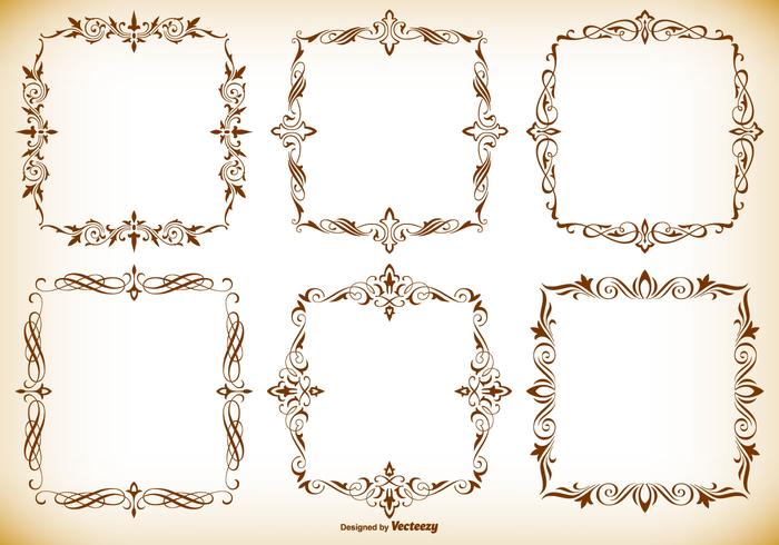 Decorative Frames Collection vector