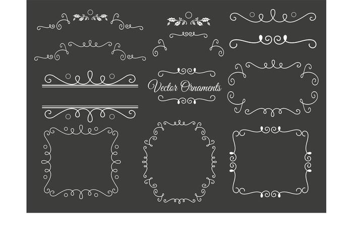 Decorative Vector Ornaments