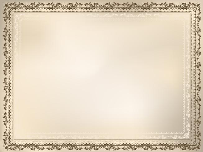 Decorative vintage background vector