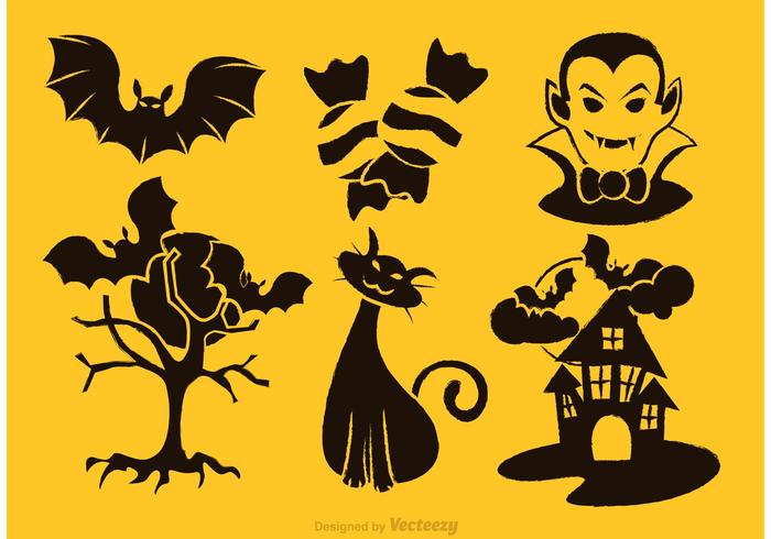 Dracula Vector Icons Set
