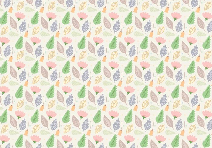 EARMARKED Flower Pastel Pattern vector