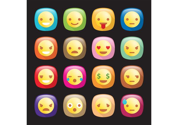 Emoticon Vector Icons