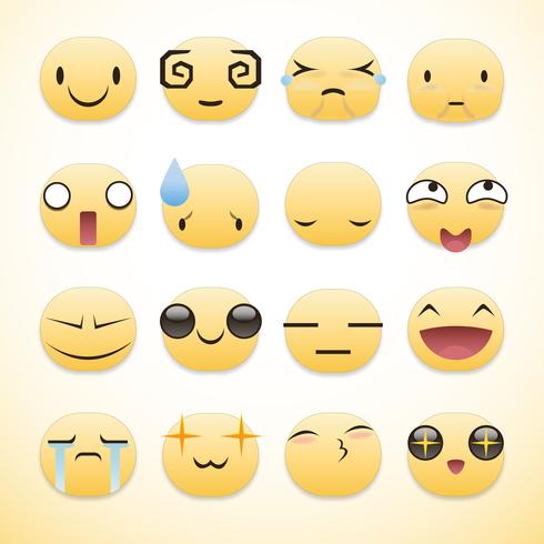 Emoticons Pack vector