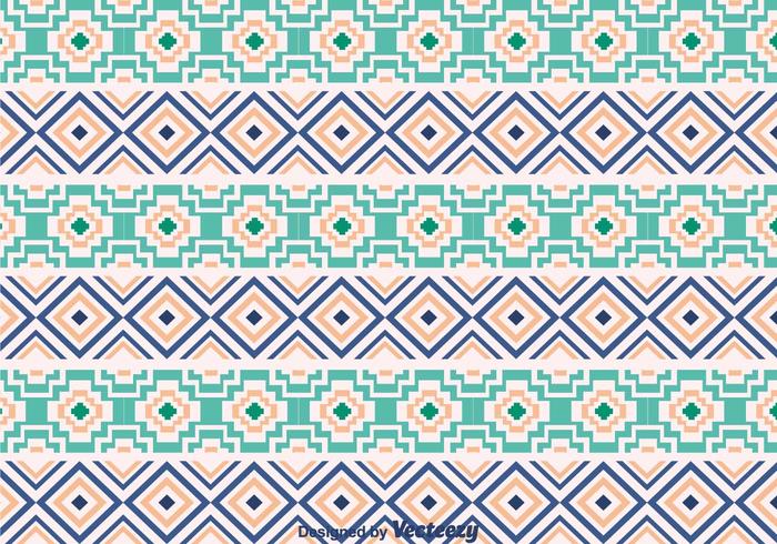 Ethnic Aztec Ornament Pattern vector