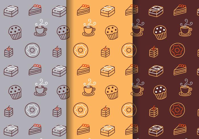 Free Bakery Pattern Vector