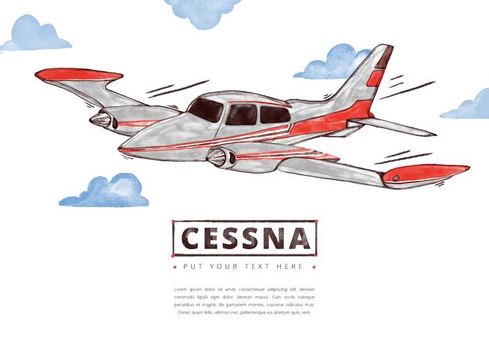 Free Cessna Background vector