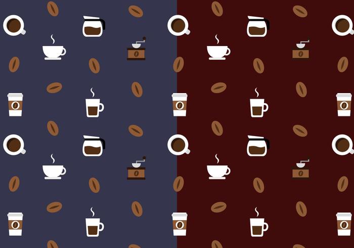 Free Coffee Pattern Vector