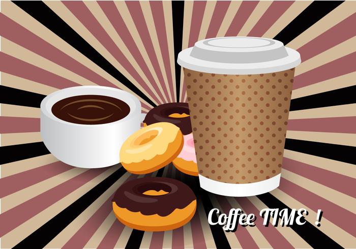 Free Coffee Time Vector