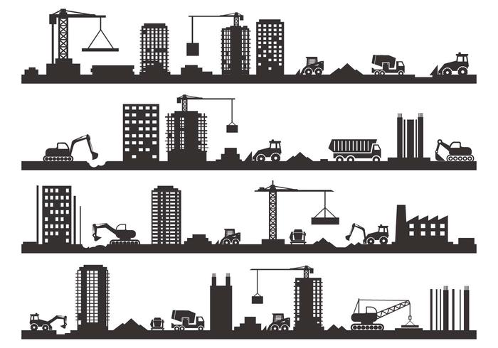 Construction Silhouette Vector