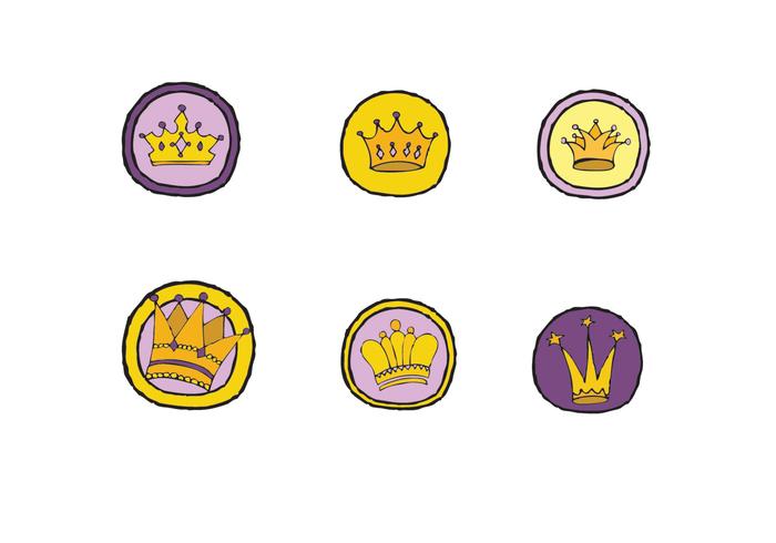 Free Crown Logo Vector Series