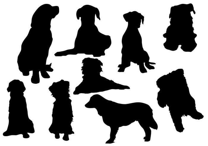 Free Dog Silhouette Vector