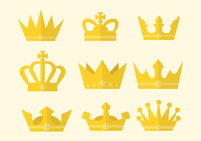 Free Flat British Crown Vector