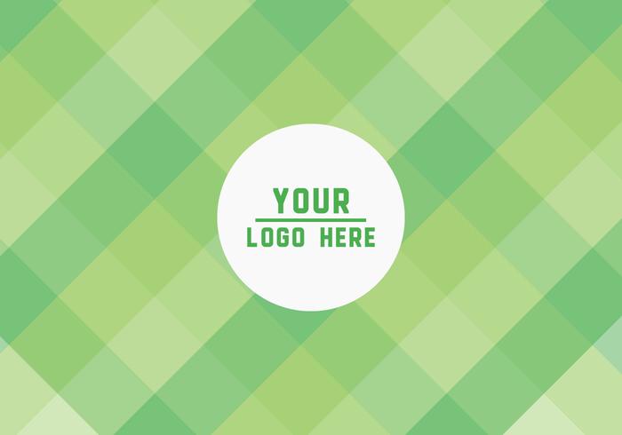 Free Green Squares Vector Background