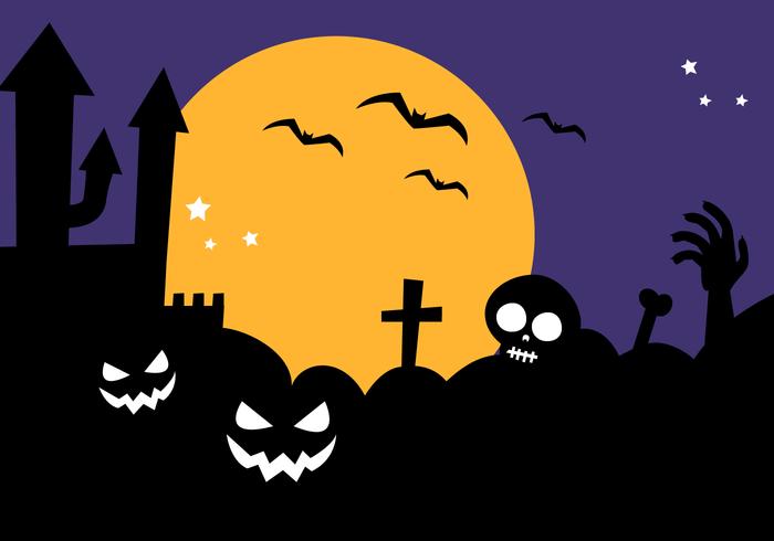 Free Halloween Background Vector