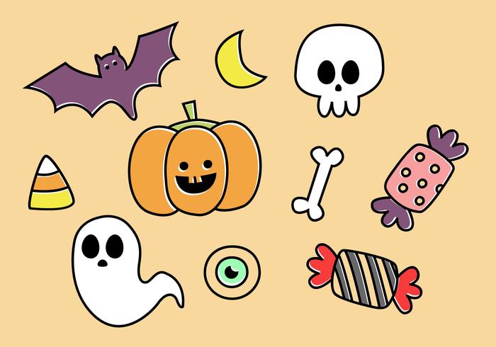 Free Halloween Elements Vector