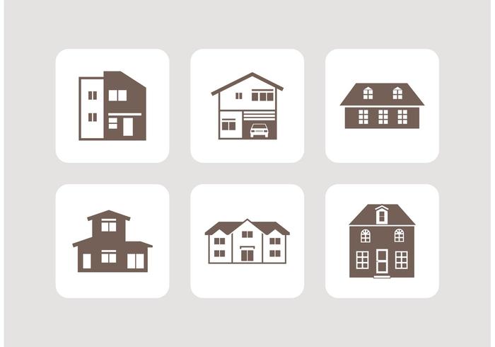 Houses Vector Icons