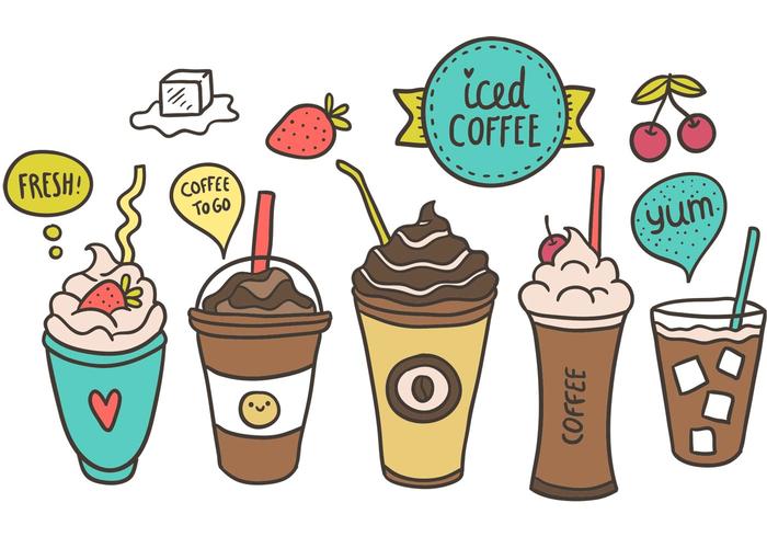 Free Iced Coffee Vector