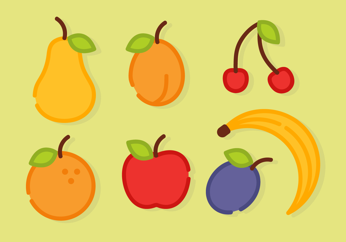 Free Minimalist Fruit Vector