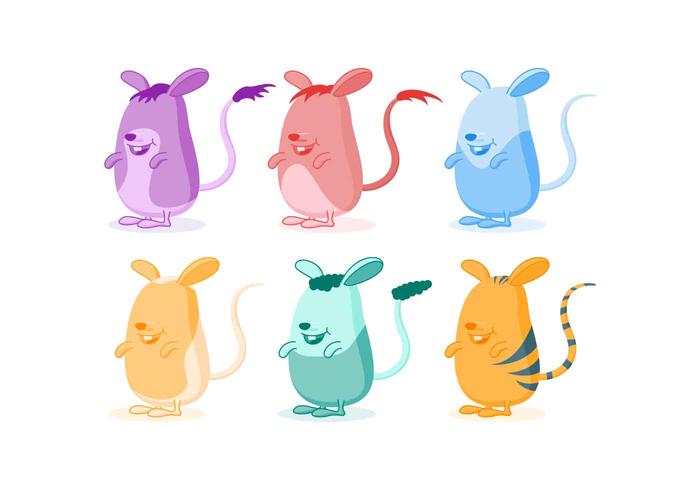 Free Outstanding Gerbil Vectors