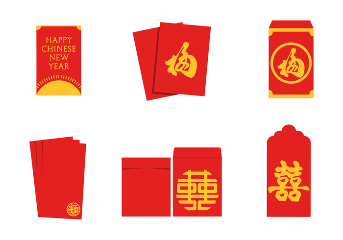 Free Red Packet Vector