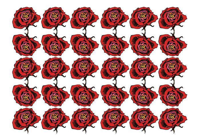 Free Roses Background Vector