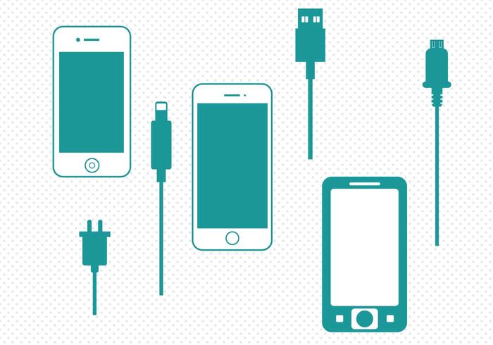 Free Smart Phone Charger Vector