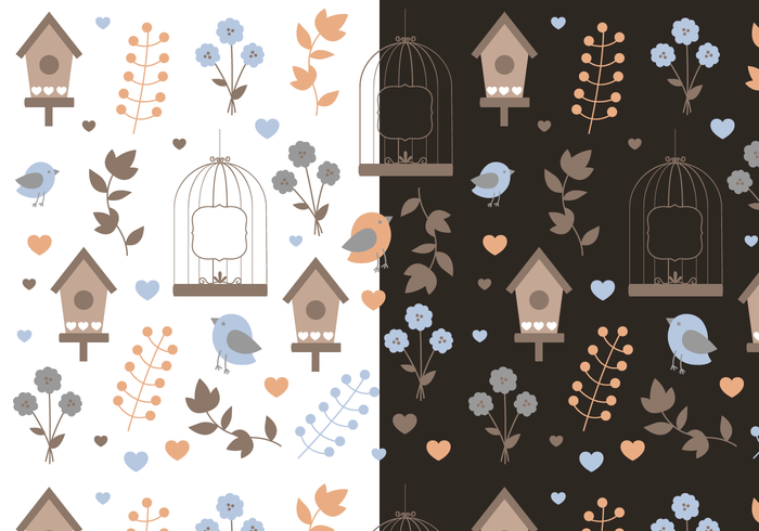 Free Spring Pattern Vector