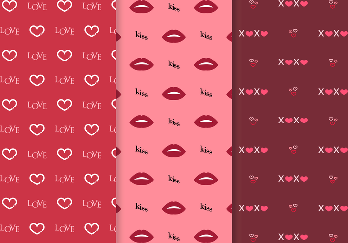 Free Valentine's Day Pattern vector