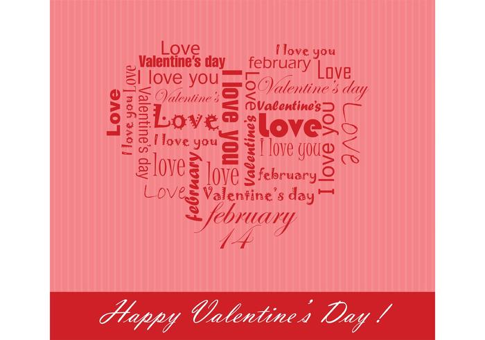 Free Vector Background for Valentines Day