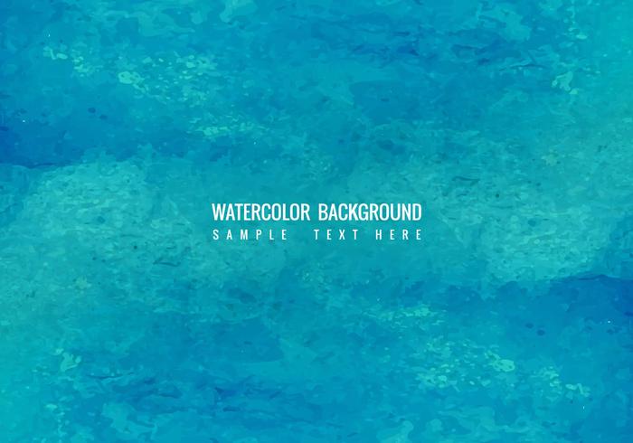Free Vector Blue Watercolor Background
