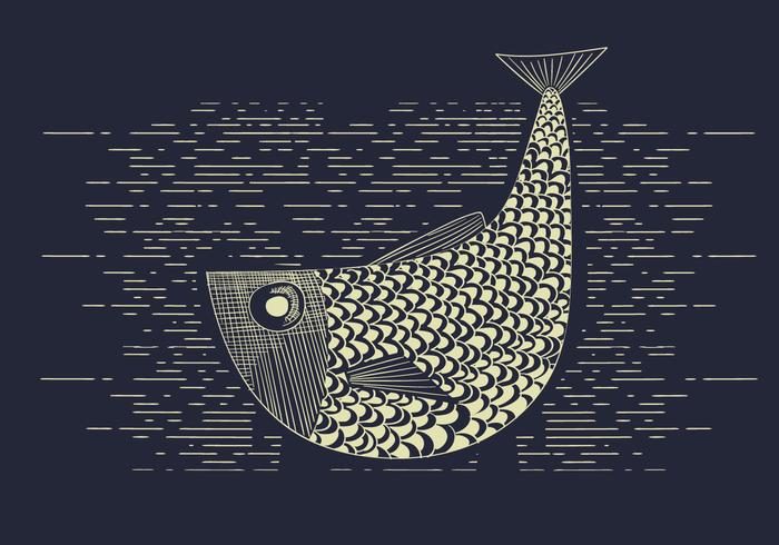 Free Vector Fish Illutration