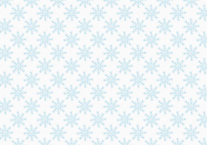 Free Vector Snowflakes Pattern