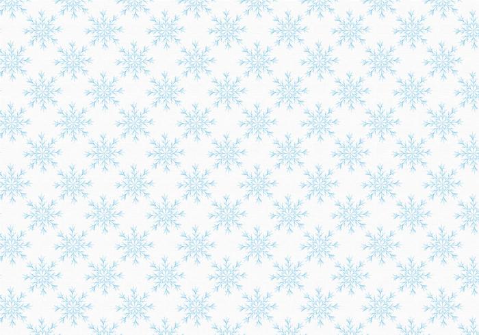 Free Vector Snowflakes Pattern