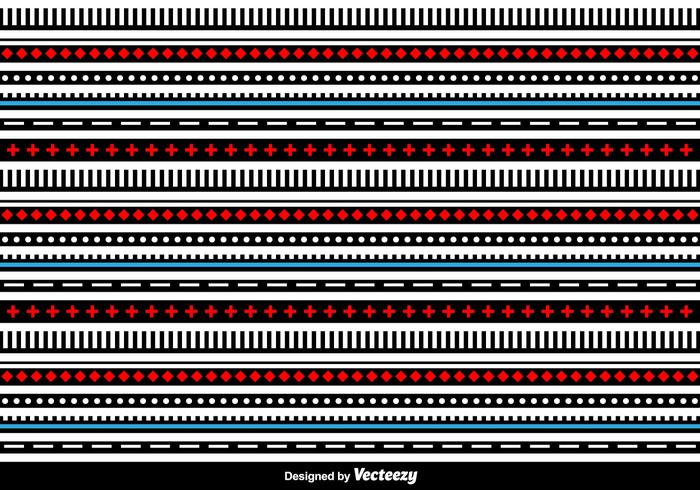 Geometric Lines Vector Background