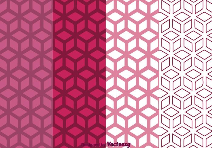 Geometric Purple Background vector