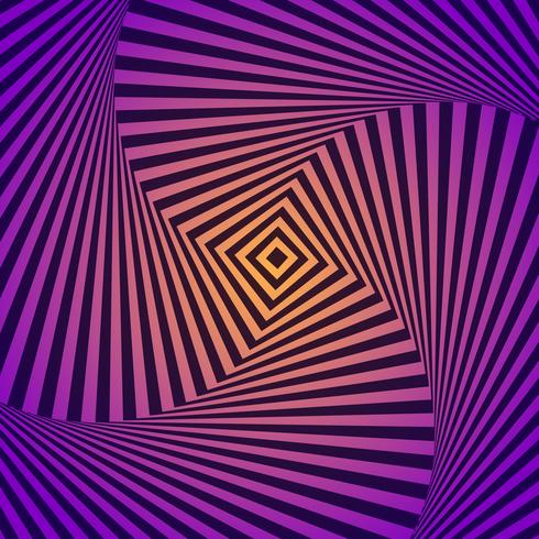 Geometric Rotation Lines Vector Background